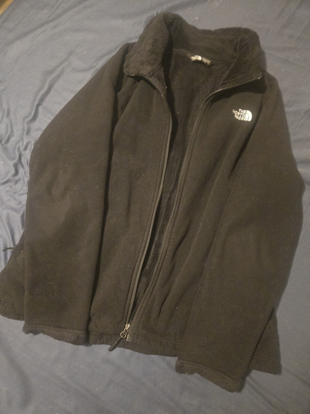 The North Face Black Woman's Fleece Jacket - Full Zip